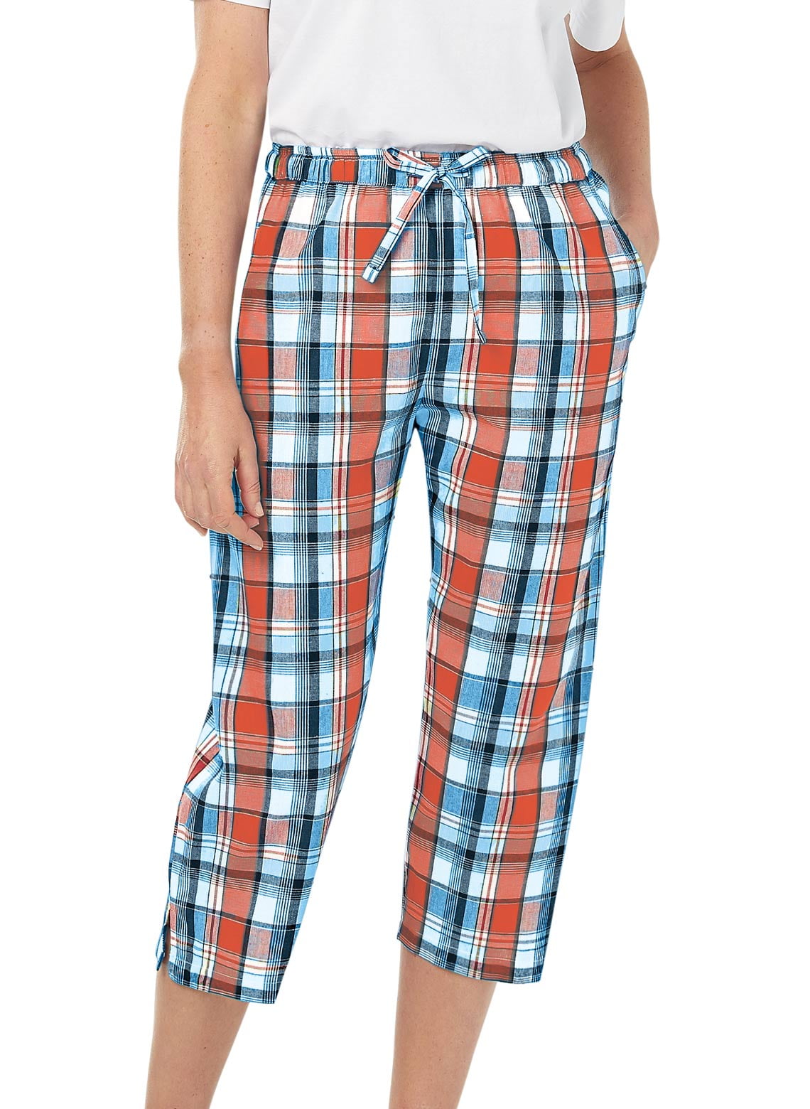 Plaid Capri