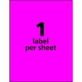 thumbnail image 6 of Avery-Dennison 5936 Neon Shipping Label44; Magenta, 6 of 7