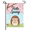 Garden Flag-3, variant on Hello Spring Hippo Garden Flag 12×18in Double Sided Cute Cartoon Animal Spring Fade Resistant Decor For Outdoor Porch Lawn Patio