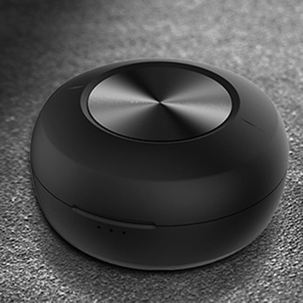 Go Air Pop True Wireless Bluetooth Earbuds & Charging Case - Mauve, Dual Connect, IPX4 Sweat Resistance, Bluetooth 5 Connection, 3 EQ Sound Settings Signature, Balanced, Bass Boost - Black,Red
