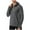 Gray, variant on ZUKMRJPC Mens Quarter Zip Fleece Hoodies Long Sleeve Slim Fit Lightweight Casual Sweatshirts Fall Winter Warm Workout Athletic Tops