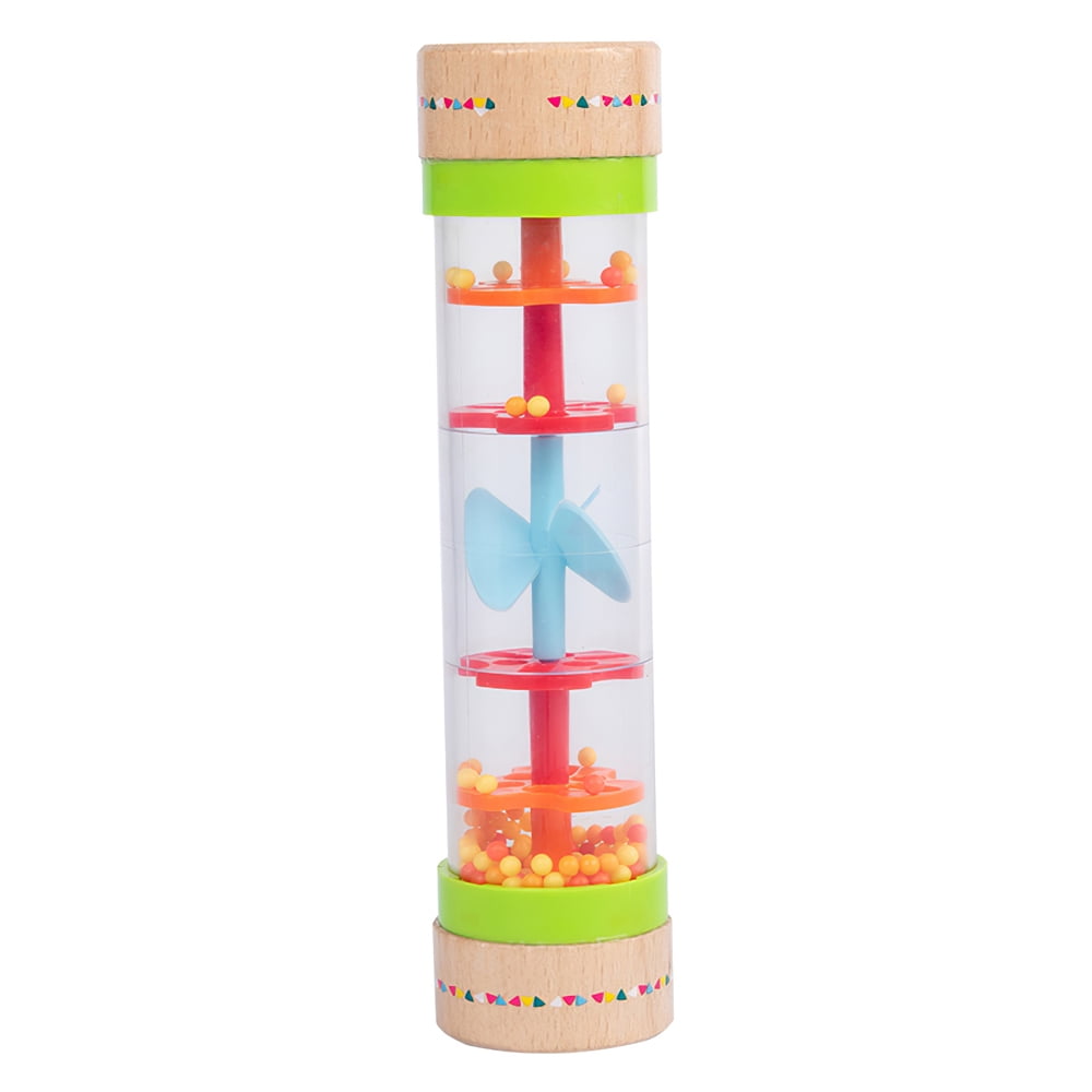 Toma Kids Rainbow Hourglass Music Toy Raindrop Sound Tube Rainstick