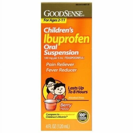 Ibuprofen Suspension Berry 120 ml