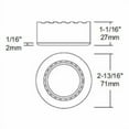 thumbnail image 2 of Liteline Corporation UCP-LED1-MN 12 Volt Nickel LED Puck Light, 2 of 2
