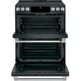 thumbnail image 5 of Café CHS950P3MD1 7 Cu. Ft. Matte Black Induction and Convection Double Oven Range, 5 of 6