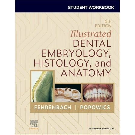Student Workbook for Illustrated Dental Embryology, Histology and Anatomy, (Paperback)
