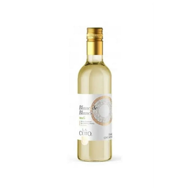 PACK DE 6 VINO BLANCO LA CETTO BLANC DE BLANCS 187ML
