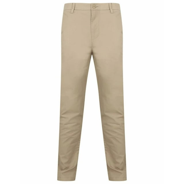 Henbury Chinos pour Hommes à Taille Extensible et Flexible