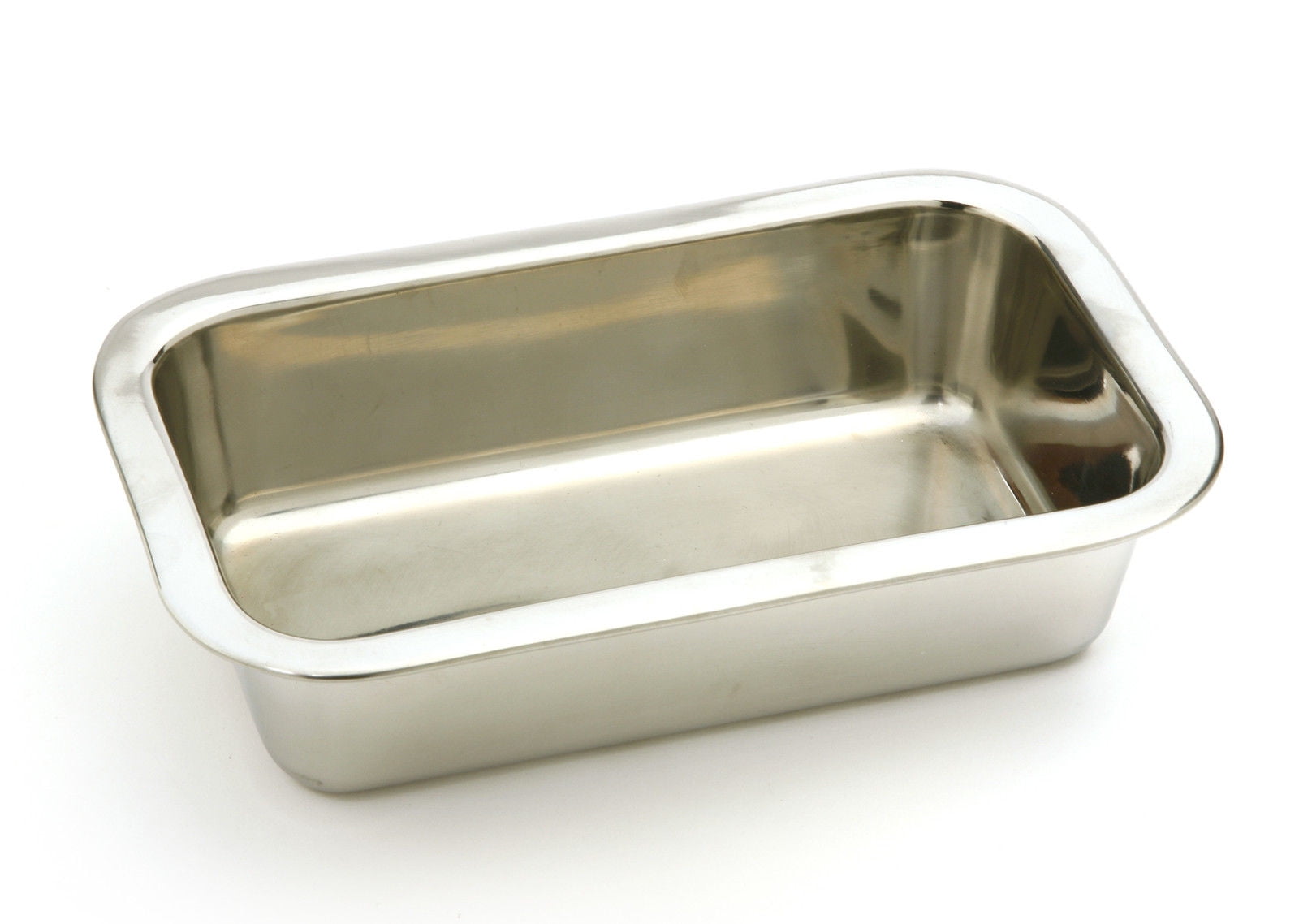Pack of 12 Norpro Stainless Steel Loaf Pan with Mirror Finish 8 ½ x 4 ½ Inches