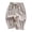 Grey, variant on Boys' Pants Loose Fit Striped Print Drawstring Elastic Waist Breathable Trousers for Everyday Black