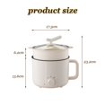 thumbnail image 2 of Electric Hot Pot with Stainless Steel Steamer, Multi-Functional Skillet Dual Fast Heating Portable,Electric Cooker Non-Stick,Cooker Pot for Shabu-Shabu Noodles Soup Oatmeals, 2 of 8
