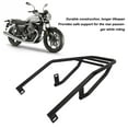 thumbnail image 3 of Motorcycle Luggage Holder Shelf, Stable Support Iron Rear Luggage Rack  for V7 Milano Carbon Rough, 3 of 7