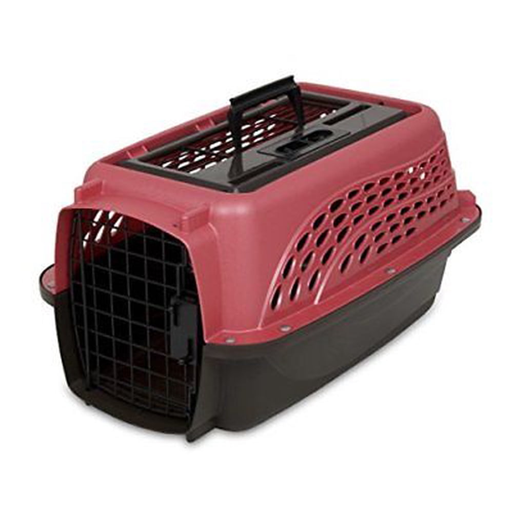 PETMATE 2 DOOR TOP LOAD KENNEL 19" UP TO 10LBS Carriers Totes Dog