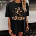 thumbnail image 4 of Short Sleeve Shirts Women Womens T Shirts Loose Fit T Shirts for Women Graphic Vintage Oversized Tshirts, 4 of 7