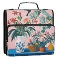 thumbnail image 5 of FORMRS Zipper Binder with Shoulder Strap 2-inch Ring 500 Sheet Capacity File Bag, Vibrant Flowers, 5 of 5
