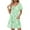 Mint Green-07, variant on perfectbot Women Short Sleeve Dresses V-Neck Print Relaxed Fit Summer Fashion Midi Dress 2025 Beach Outfits S-XXL