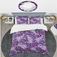 thumbnail image 2 of Designart 'Leopard Fur Safari VIII' Mid-Century Modern Duvet Cover Set, 2 of 4