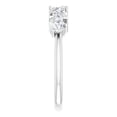 thumbnail image 3 of Pompeii 1 1/3CtPear Shaped Diamond Anniversary Band 14k Gold Lab Grown (G/H,VS2-SI1), 3 of 6