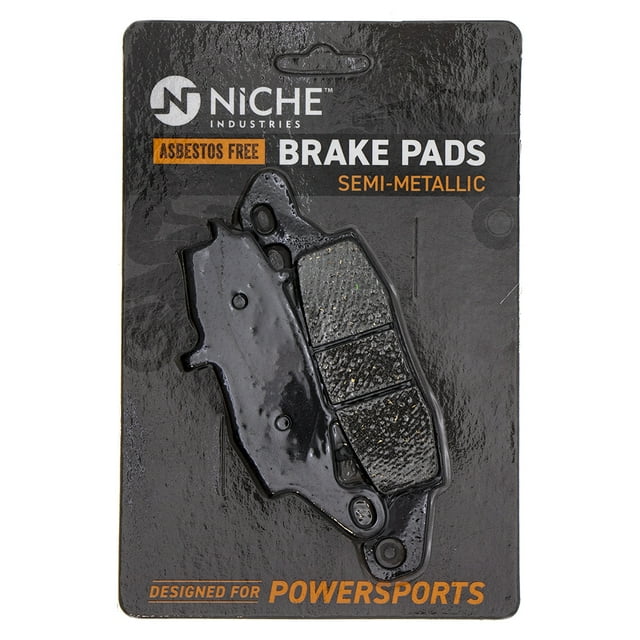 Niche Front Brake Pad Set for Suzuki SV650S Semi-Metallic Motorcycle 519-KPA2388D