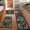 thumbnail image 2 of Kitchen Rugs Sets of 3 Non Slip Washable Kitchen Mats for Floor, Waterproof Kitchen Runner Rug, Floor Mat Carpet for Entryway, Laundry, Sink, Hallway, Bathroom, 2 of 12