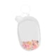 thumbnail image 1 of Estuche para figuras pequeñas, organizador colgante a prueba de polvo, regalos para adultos, mini muñecas decorativas blanco con bola, 1 of 9