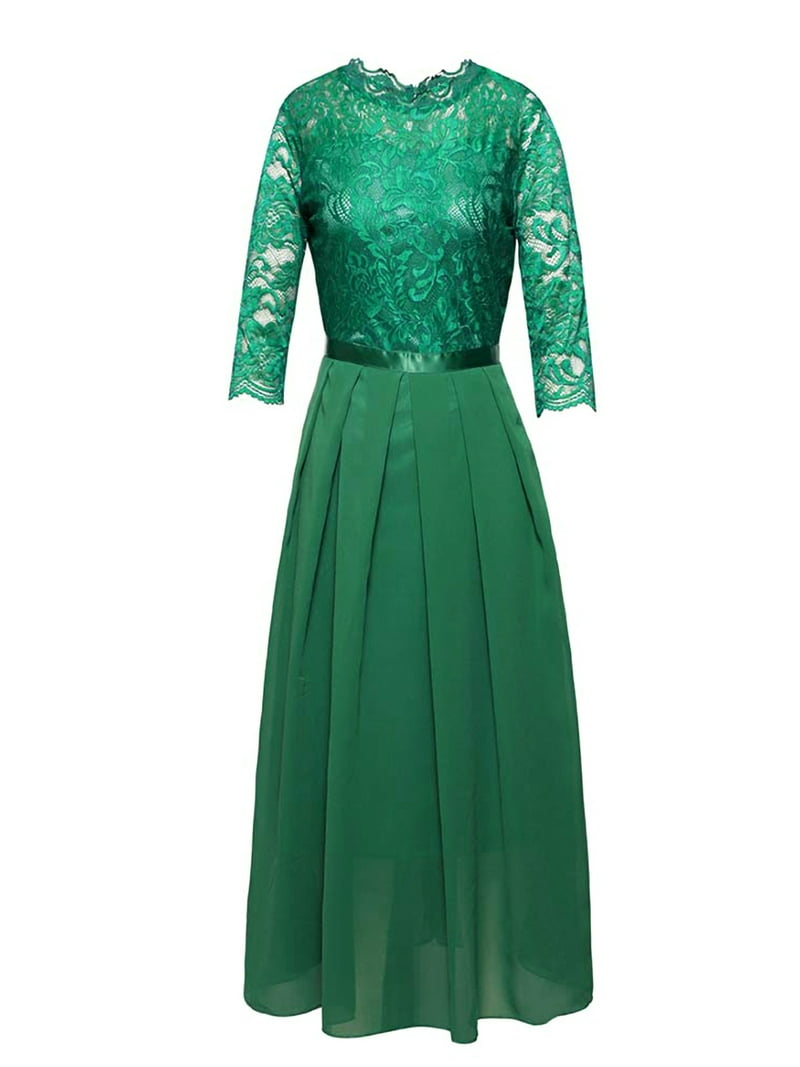 green floral print bridesmaid dresses Turquoise and Peach Floral Puff Shoulder Dress – Pink House Boutique main image 1