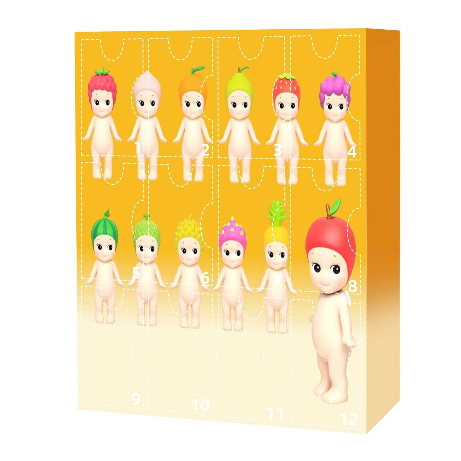 Fruit Series Sonny Angel Action Figures, 12-Pack Suprise Limited