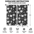 thumbnail image 2 of Blackout Kids Curtains,Bat Silhouette Halloween Pattern Childrens Insulated Curtains Set Of 2,Bedroom Essentials,Toddler Room Decor 42"x84", 2 of 5