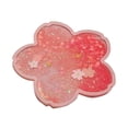 thumbnail image 4 of Posavasos de agua con almohadilla para tazas, posavasos antideslizantes portátiles de 10cm, posavasos románticos de Sakura para bebidas, posavasos de Macarena Posavasos de acrílico, 4 of 8
