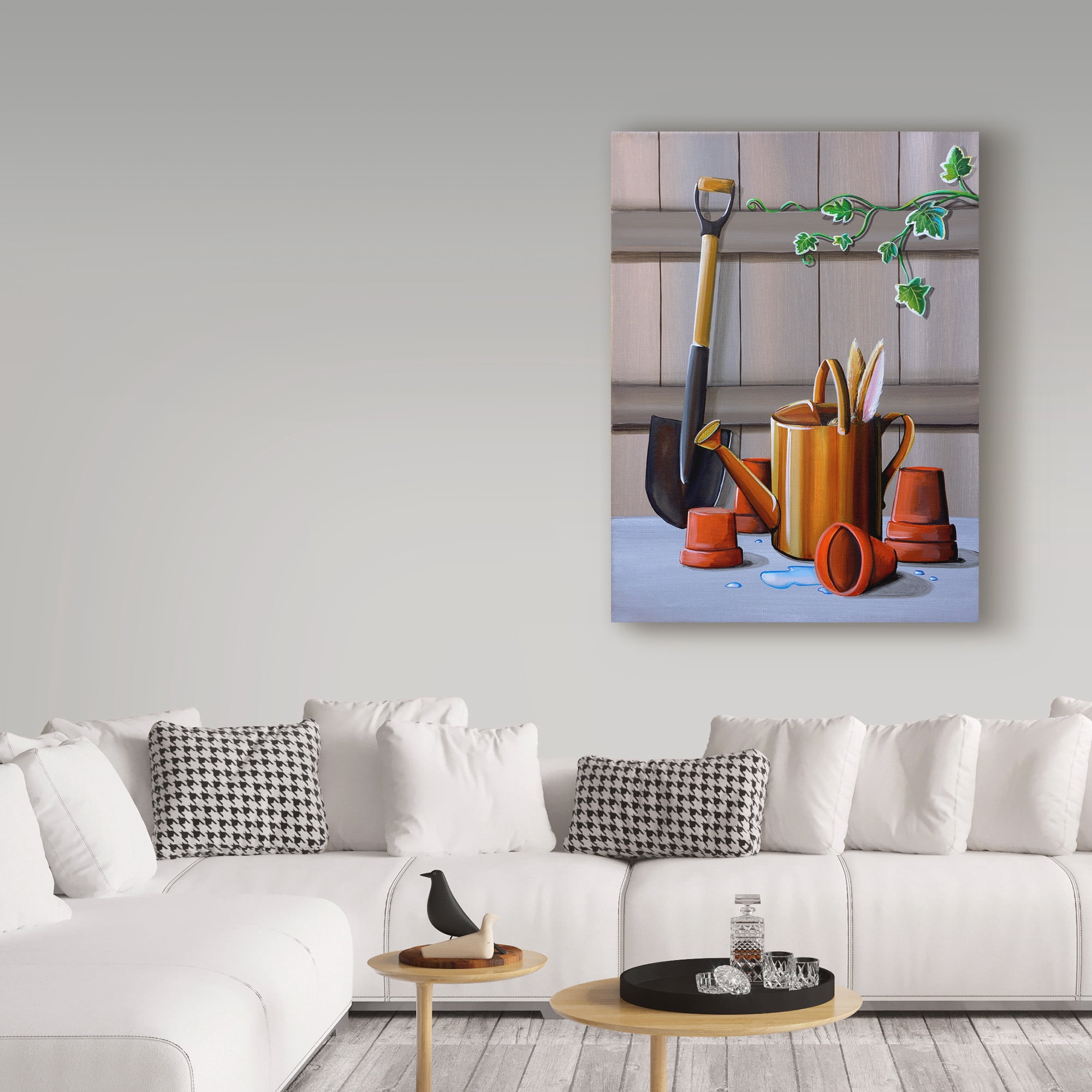 Trademark Fine Art 'Peter Rabbit 10' Canvas Art by Cindy Thornton