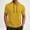 #Yellow, variant on DPTALR George Men's Short Sleeve Hoodie,Workout Gym Muscle Fit Fashion Athletic Pullover,Hooded T-Shirts,Dark Blue,Big and Tall Men M
