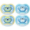 Philips Avent Ultra Air Pacifier, 18+ Months, Blue, 4 Pack, SCF349/44