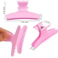 thumbnail image 2 of 12 Pieces Butterfly Hair Clips Hair Claw Clamps Set for Hair Salon Cutting, Styling, Hair styling Hair Accessories for Women, 2 of 5
