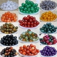 thumbnail image 2 of EOEMY Natural Stone Matte Black Jewelry Making Loose Beads 15" Handmade Diy Bracelets-179-6-6mm, 2 of 9