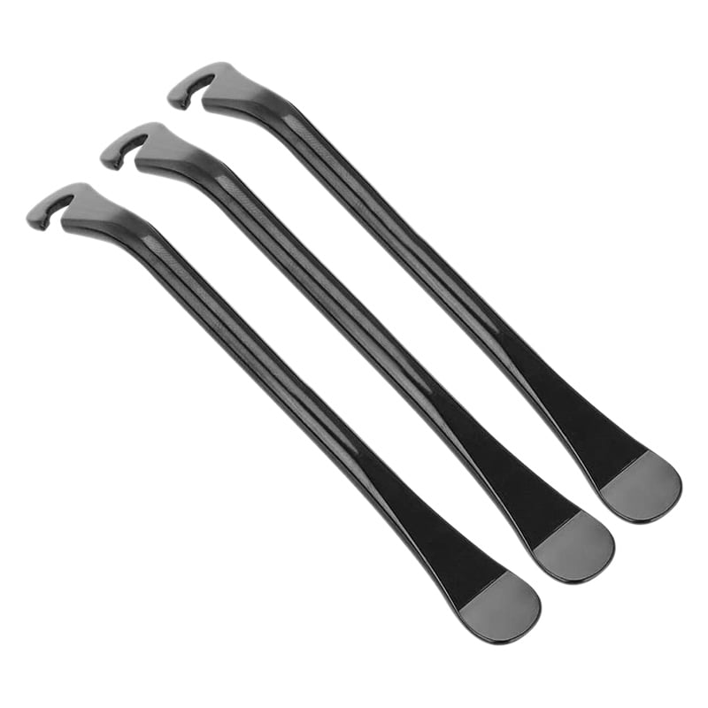 Dibiao Tire Level,3pcs Portable Bicycle Tire Lever Hardened Carbon Steel Spoon Bike Tire Repair Tool 