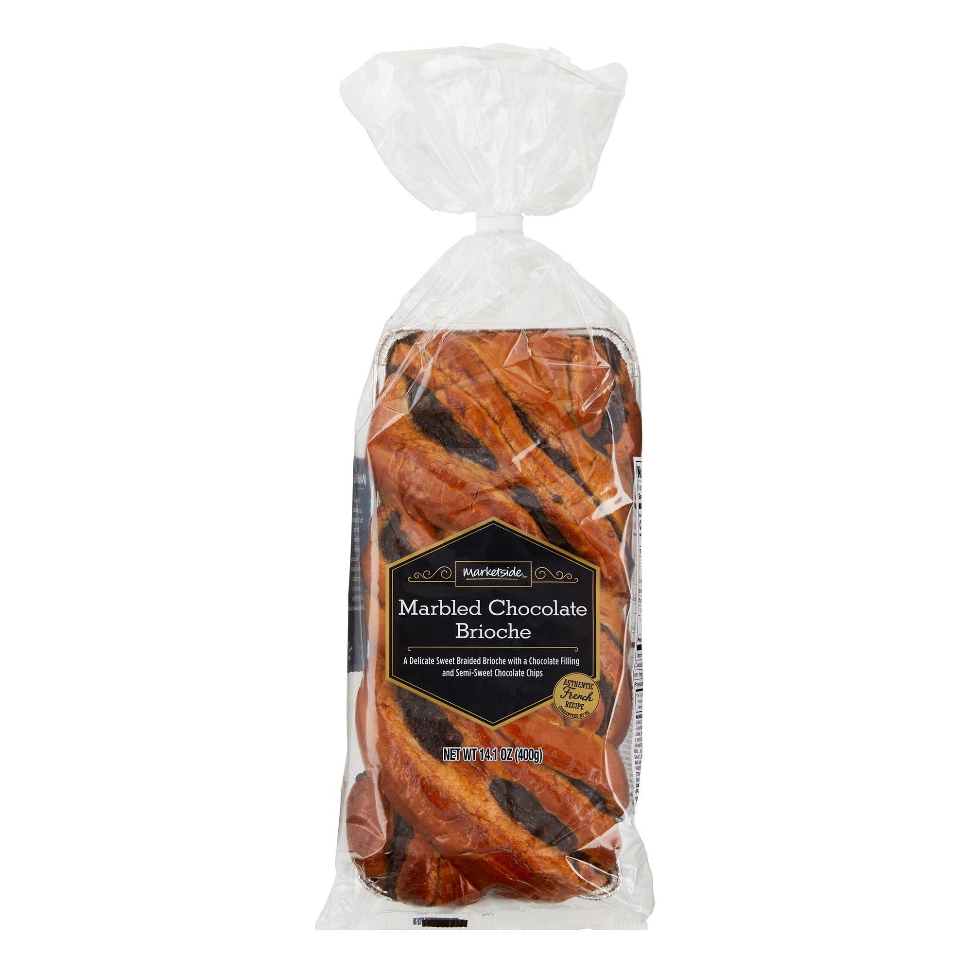 Marketside Marbled Chocolate Brioche Bread, 14.1 oz