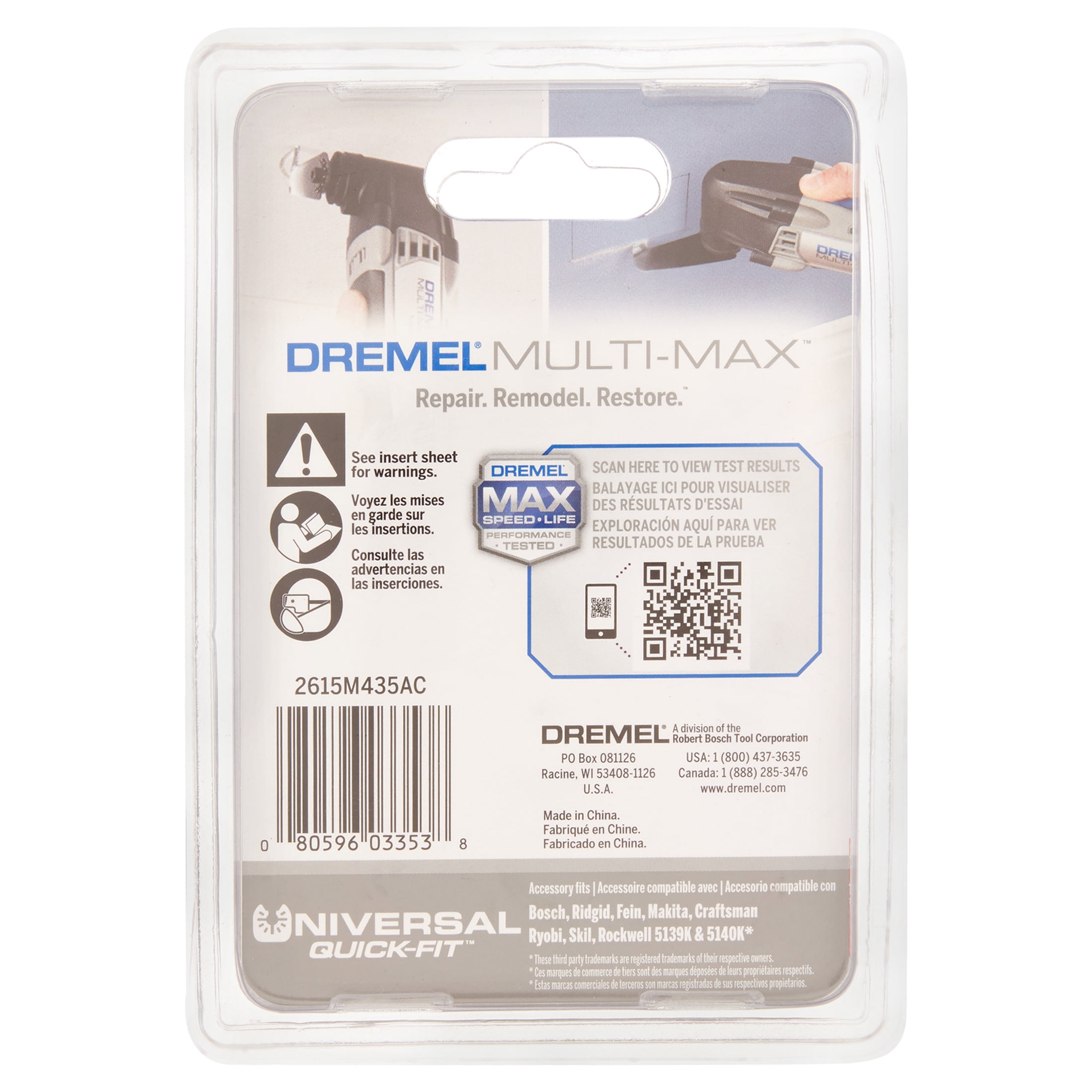 Dremel MM435 Drywall Jab Saw Oscillating Tool Accessory Blade