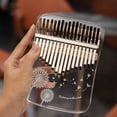 thumbnail image 5 of Kalimba 17 Teclas Profesional Pulgar Piano Acrílico Kalimba Pulgar Piano Teclado Instrumento Musical Pluma, 5 of 5
