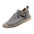 thumbnail image 2 of Shoes for Men, Orthopedic Leather Walking Slip-On Sneaker, Waterproof, Non-Slip, Ergonomic with Elastic Band, 46, 2 of 6