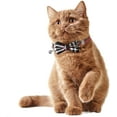 thumbnail image 6 of 2 Pack/Set Cat Collar Breakaway with Cute Bow Tie and Bell for Kitty and Some Puppies, Adjustable from 7.8-11 Inch, 6 of 6
