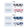 thumbnail image 3 of Estación de acoplamiento USB C Lemorele 13 en 1 para monitores triples 4K, 3 of 8