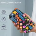 thumbnail image 2 of COMIO  Impact Case for iPhone 15 Pro [4X Military Grade Drop Tested / 8.2ft Drop Protection/Compatible with Magsafe] - Flower Prints - Bright Spring Flowers - Daisy Floral Pattern - Matte Black, 2 of 4