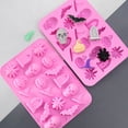 thumbnail image 7 of Halloween Ice Cube Tray, Reusable Silicone Freezer Mold For Party Drinks, Novelty Ice Cube Maker For Whiskey Cocktail Coffee, 7 of 7