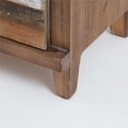 thumbnail image 3 of Rustic Chic Sliding Door Wood Cabinet, 3 of 4
