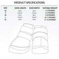 thumbnail image 4 of Chaussures d'Hiver pour Animaux, Semelle en Caoutchouc Doublée en Molleton pour Petits et Moyens Chiots, Marche et Randonnée en Plein Air par Temps Froid, 4 of 5