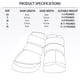 thumbnail image 4 of Zapatos de invierno de forro polar para perros, suela de goma antideslizante, tallas 1-5 para cachorros pequeños y medianos, 4 of 5