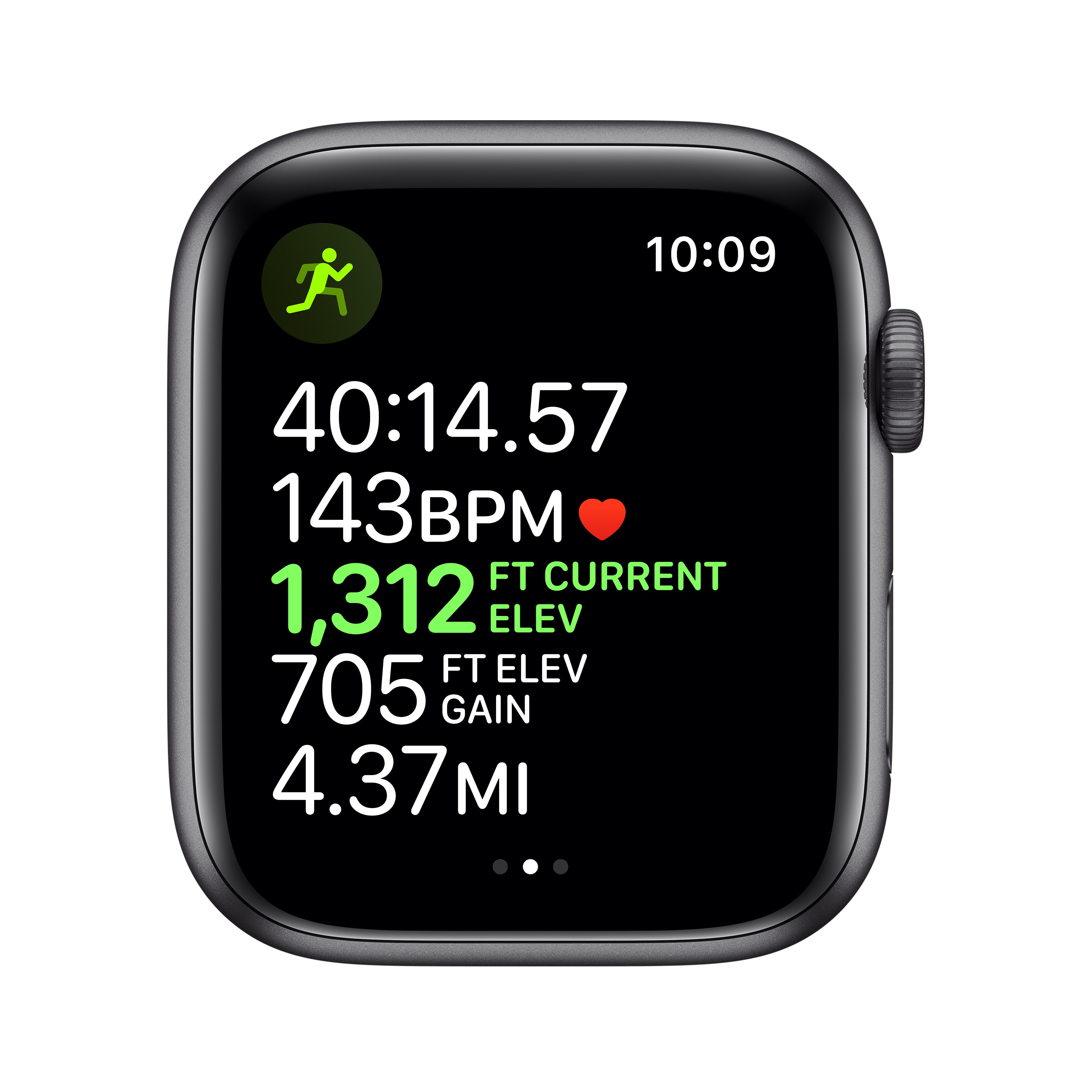 Apple Watch Series 5 GPS + Cellular, 44mm Space Gray Aluminum 
