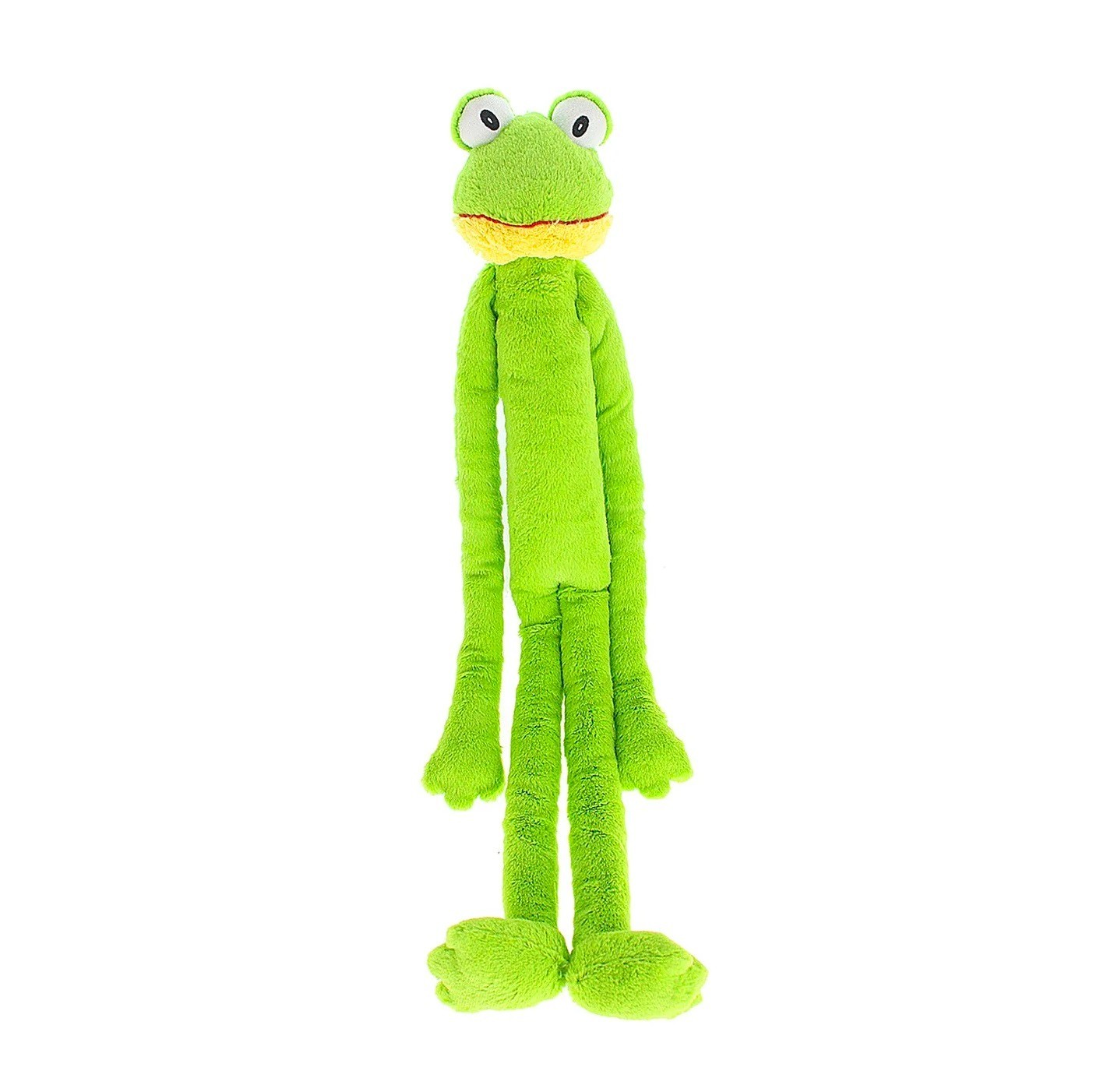 Large Extra Long Legs Over Sized Animal Dog Toy 27 inch Plush Multiple Squeakers (One Discounted Toy - Random Color)
