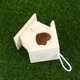 thumbnail image 3 of Nido de pájaro de madera, nido colgante de madera para pájaros, nido con forma de casa para pájaros, lugar donde viven los pájaros, 3 of 7