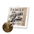 thumbnail image 1 of Family Where Love Never Ends - Premium Diamond Painting Kit, 1 of 5